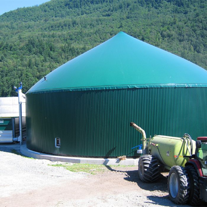 Customized Single Membrane Biogas Cover