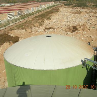 Single Membrane Biogas Cover á Fermenter